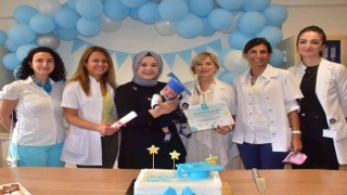 Yaşam sınırında dünyaya gelen minik, sağlıkla evine döndü