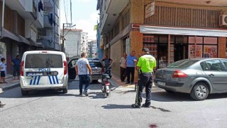 Yayaya çarpan elektrikli bisikletli çocuk yaralandı
