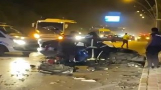 Yeğenlerini otogardan yolcu eden çift eve dönüş yolundaki kazada can verdi