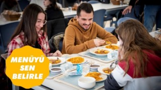 Yeni akademik yılın ilk gününde öğrencilerin belirlediği menü servis edilecek