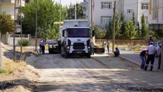 Yeni Mahallede yol düzenleme çalışması