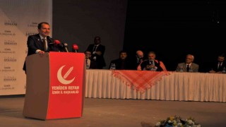 Yeniden Refah Partisinin 2. olağan kongresi İzmirde gerçekleştirildi