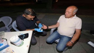 Yenimahallede sağlık taraması başladı