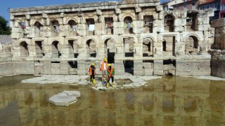 Yozgatta 2 bin yıllık tarihi Roma Hamamının tanıtımına destek verdiler