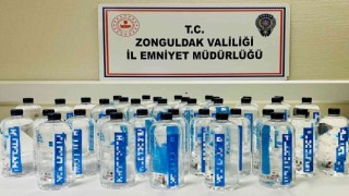 Zonguldakta etil alkol ve makaron ele geçirildi