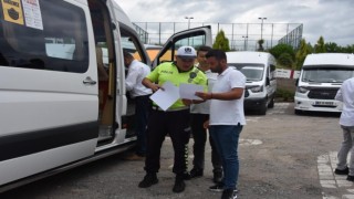 Zonguldakta servis araç sürücülerine uygulamalı eğitim