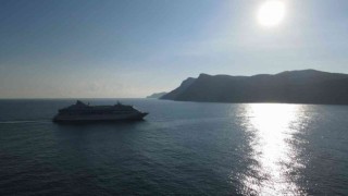 2 bin 745 Rus turist kruvaziyer gemiyle Amasraya geldi