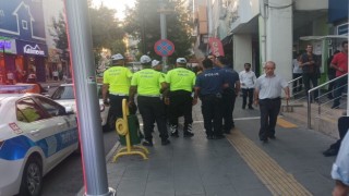 Adıyamanda yol verme kavgasına polis müdahalesi