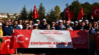 Adliye çalışanları Cumhuriyet Yürüyüşünde buluştu