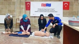 AFADdan SAHRA Derneği üyelerine ilkyardım eğitimi