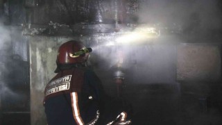 Ahşap çatal-kaşık üreten tesiste korkutan yangın: Çok sayıda ekip sevk edildi