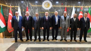 AK Parti heyeti, Bakan Muşla görüştü