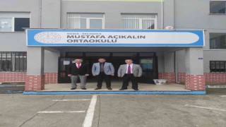 Akçakocada 1 okul daha çevre dostu projesine dahil oldu
