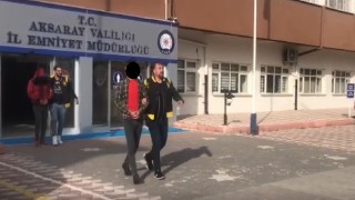 Aksarayda otodan hırsızlık yapan 2 şüpheli tutuklandı
