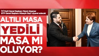 Altılı masa yedili masa mı oluyor?