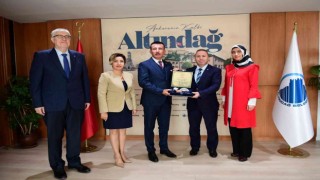 Altındağ Belediye Başkanı Asım Balcıya eğitime destek teşekkürü