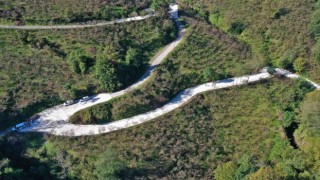 Altınorduda beton yol çalışmaları sürüyor