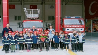 Altınovada öğrencilere yangın eğitimi