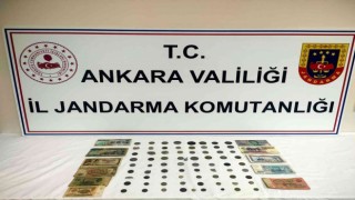 Ankara İl Jandarma Komutanlığından 2,5 milyon liralık tarihi eser operasyonu