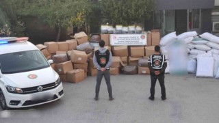 Ankarada 3 milyon liralık 3 ton kaçak tütün ele geçirildi