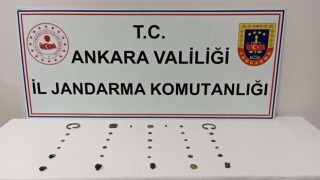 Ankarada tarihi eser ve mezar taşı operasyonları