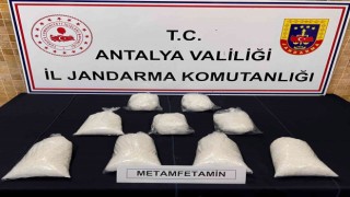 Antalyada 5,5 kilo metamfetamin ele geçirildi
