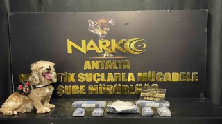 Antalyada 6 kilo 512 gram metamfetamin ele geçirildi: 7 gözaltı
