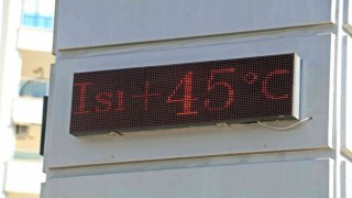 Antalyada Afrika sıcakları: Termometreler 45 dereceyi gördü