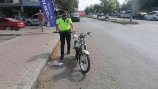 Antalyada iki motosiklet çarpıştı, sürücüler yaralandı