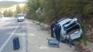 Antalyada trafik kazası; 2 yaralı