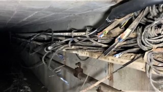 Antalyada yer altındaki kablolara dadanan hırsızlar, hal esnafının elektriğini ve internetini kesti