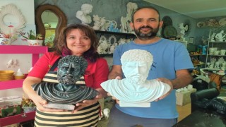Atıkları geri kazandıran öğretmen çift, çocukluk hayallerini gerçekleştiriyor