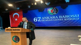 Avukat Köroğlu Ankara Barosu yeni başkanı seçildi