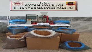 Aydında 100 kilo kıyılmış tütün ele geçirildi