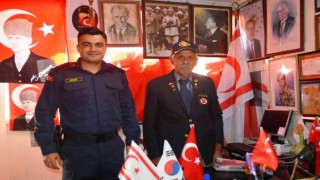 Ayvalıkta jandarma gazileri unutmadı