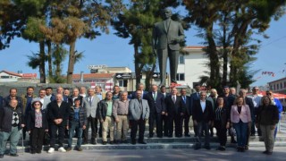 Ayvalıkta muhtarların hatırlanma sevinci