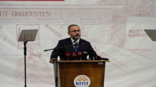 Bakan Kasapoğlu, Hitit Üniversitesi akademik yıl açılışına katıldı