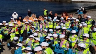 Bandırma Livatya sahilinde artık denize girilebilecek