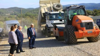 Başkan Gürün, kırsal mahalle yol çalışmalarını inceledi