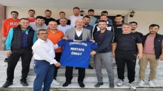 Başkan Mustafa Önsay, Çardaklıspor Kulübünün sezon açılış törenine katıldı