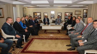 Başkan Orhan davet etti, Danimarka heyeti Erzuruma geldi
