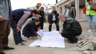 Başkan Palancıoğlu, Çarşı Melikgazideki çalışmaları inceledi
