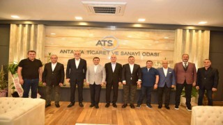 Başkan Tütüncüden, ATSO Başkanı Bahara ziyaret