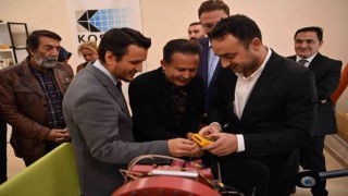 Başkan Yazıcı, İSTKA genel sekreteri Erkam Tüzgen ile TEKMERi gezdi