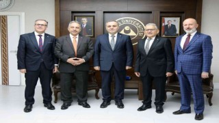 Başkanlardan Rektör Altuna hayırlı olsun ziyareti