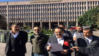 Başkentte avukatlardan TTB Başkanı Fincancıya tepki
