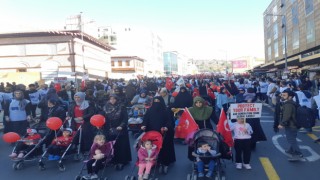 Başkentte sivil toplum kuruluşlarından “Büyük Aile Yürüyüşü”