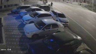Başkentteki kablo hırsızları kamerada