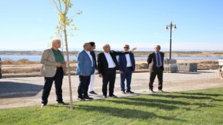Battalgazide Kırkgöz Sahil Parkı Projesinde çalışmalar son sürat