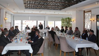 Bayburt İl Emniyet Müdürü Bodur İçin veda yemeği düzenledi